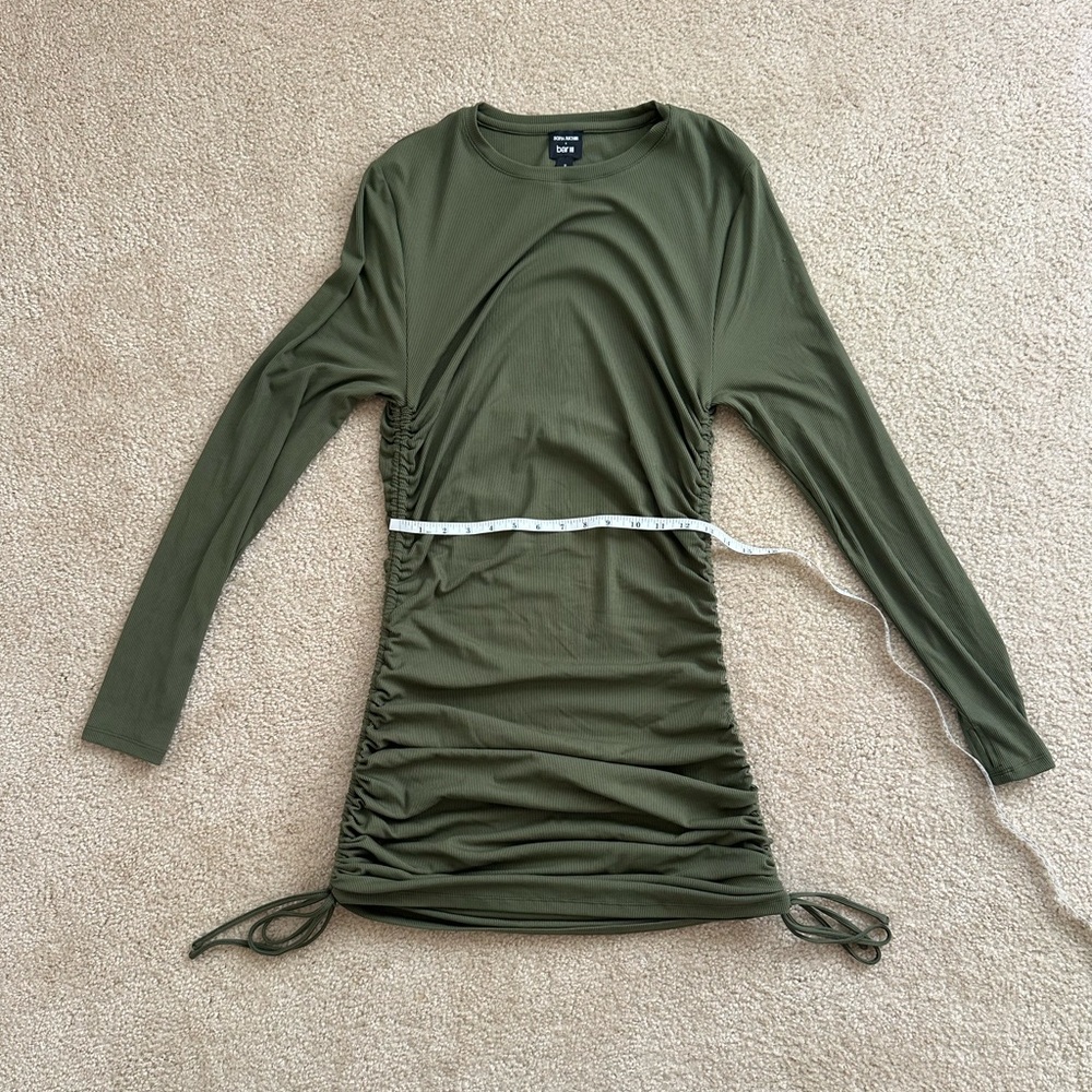 Sofia Richie x Bar III Olive Dress